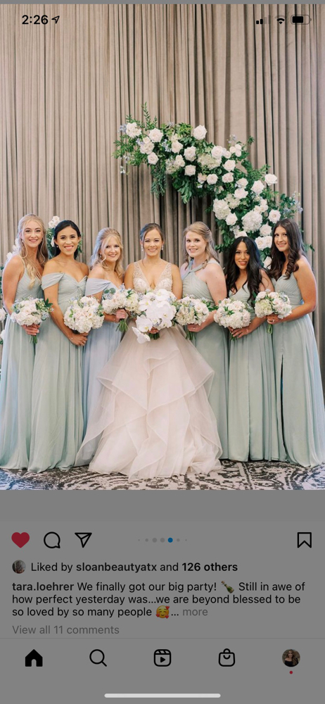 Bridesmaid Hair And Makeup