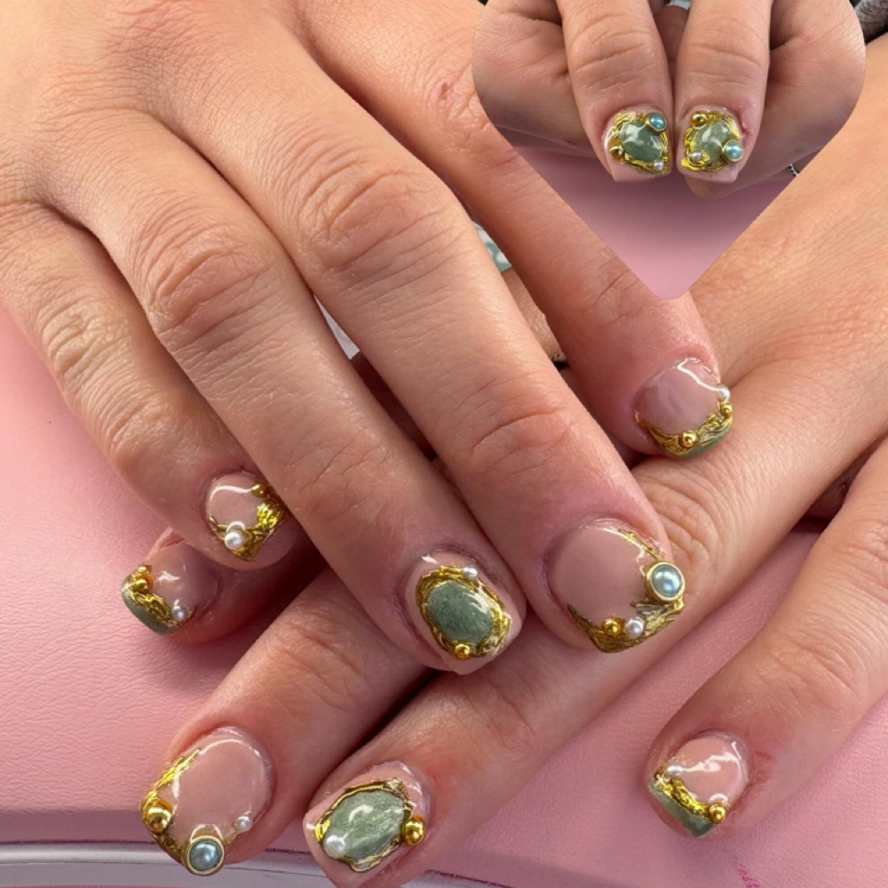 Teir Four Nail Art With Emma at Bare Beauty & Co. in Montrose, MI