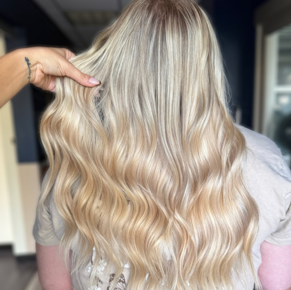Classic Blonde at Signature Designs Hair Studio in Wapakoneta, OH
