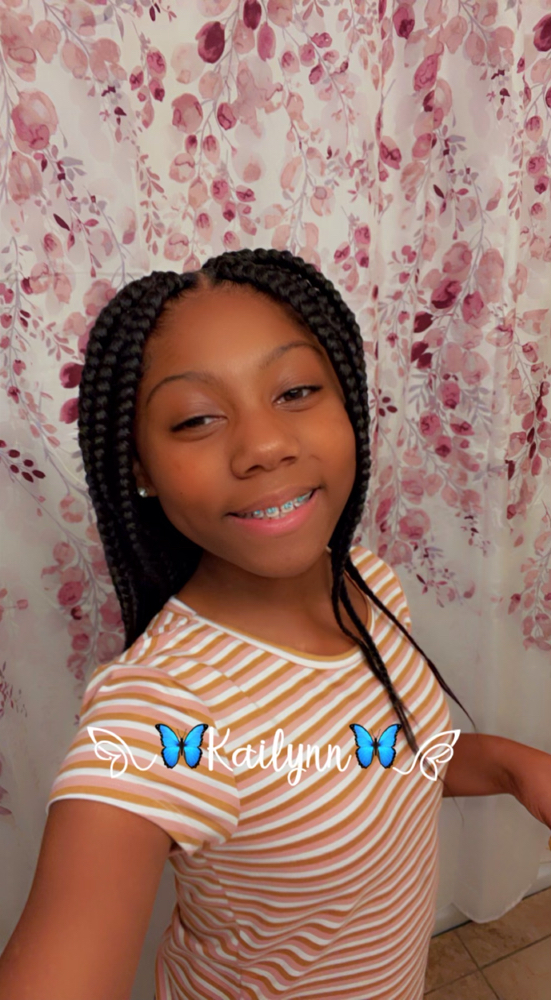 Kids Med Box Braids