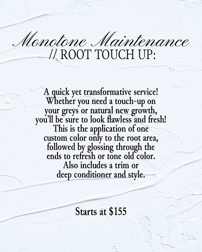 SOLID COLOR ROOT TOUCH UP
