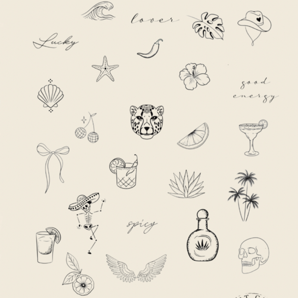 September Tattoo Flash at Skintuition Studio in Miami, FL