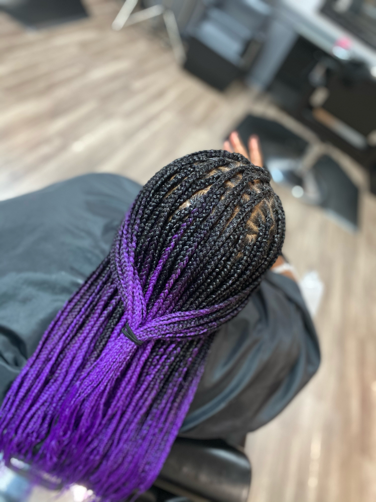 Small Knotless Braids