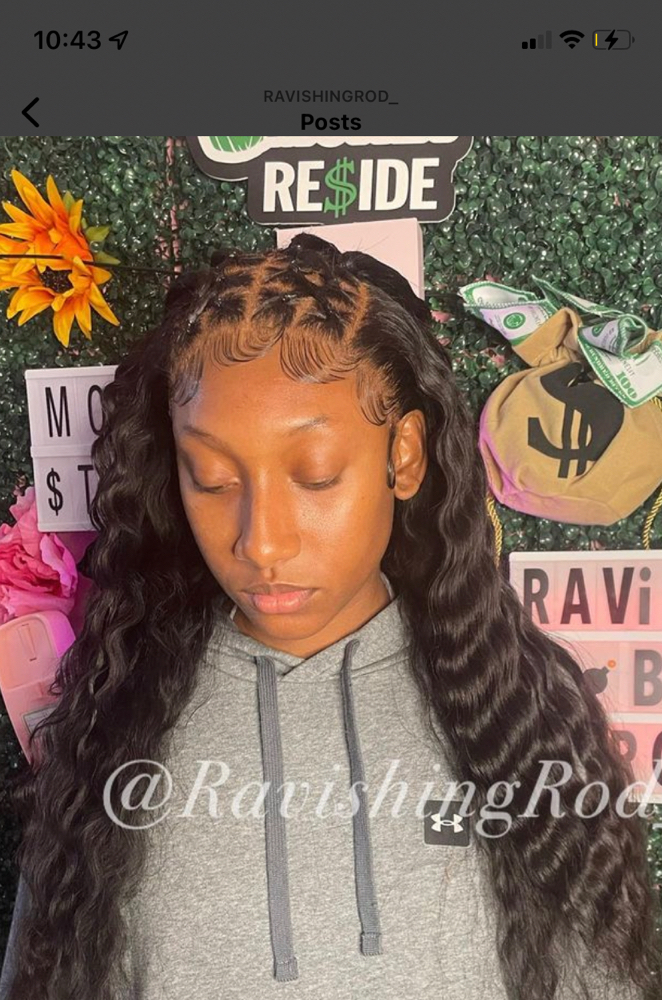 Wig Install Over Locs at Ravishing Rodd in Jacksonville, FL