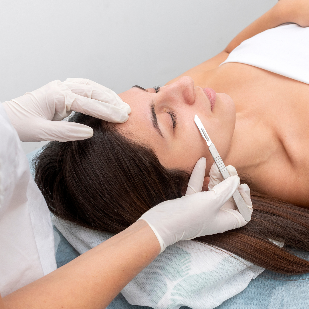 Pretty Dermaplane Facial