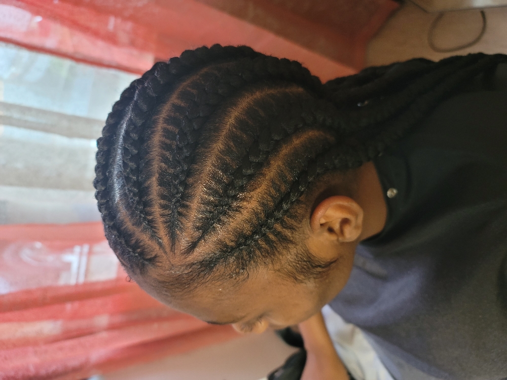 6 Feed In Braids