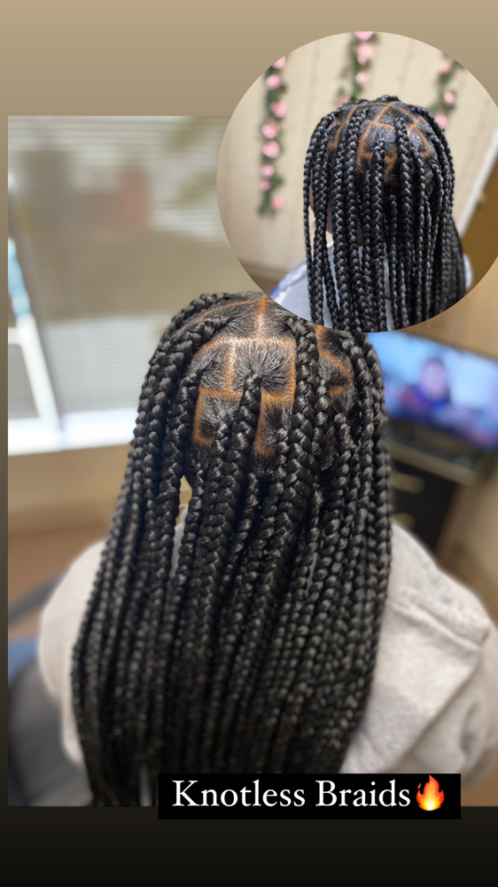 Knotless Braids at Touched By Angel in Stockton, CA