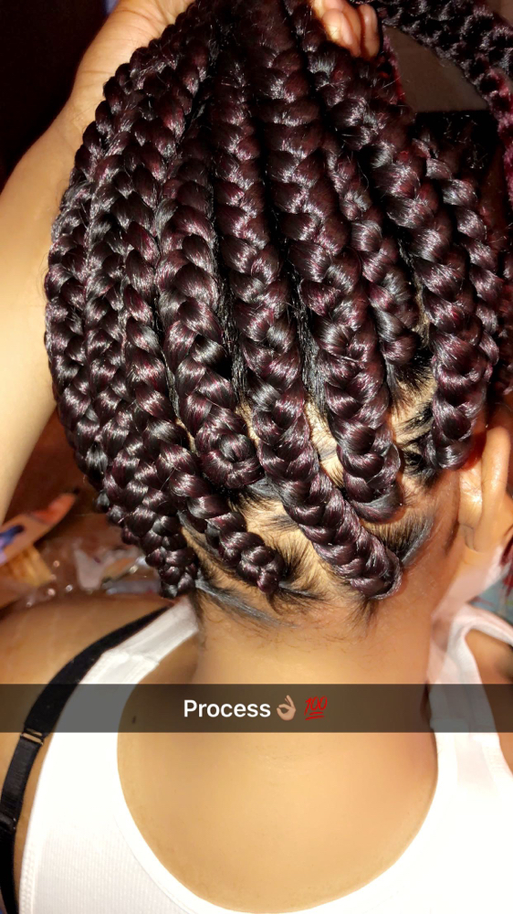 Box Braids at Touched By Angel in Stockton, CA