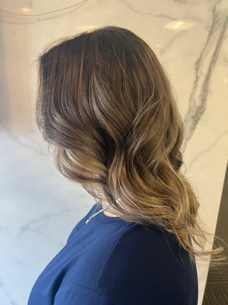 Balayage + Color + Style