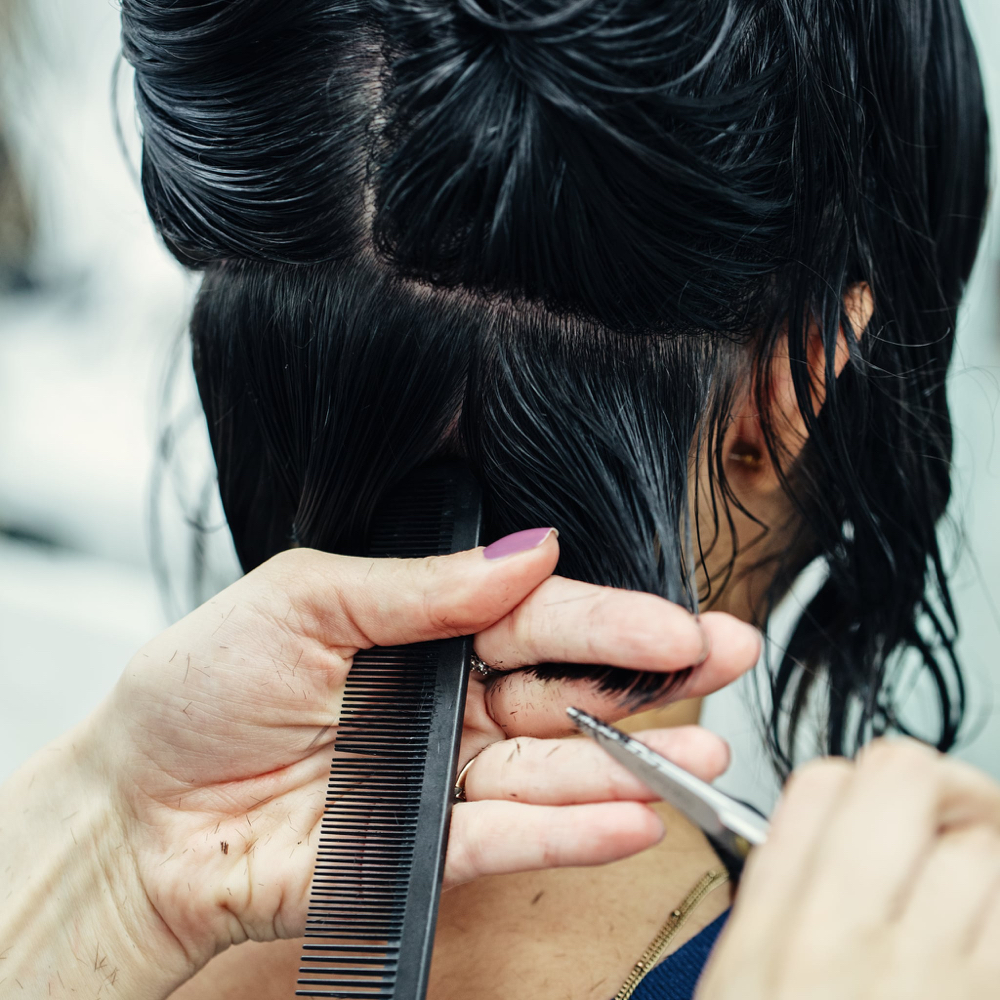 Meduim Length Haircut