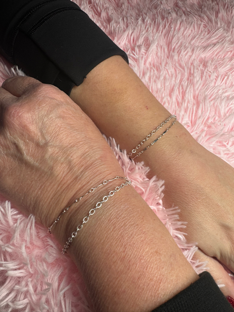 Sterling Silver Permanent Bracelet