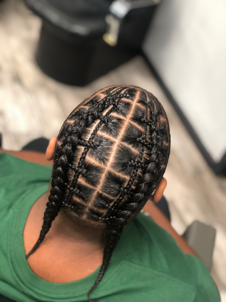 Men Braids with Desgin