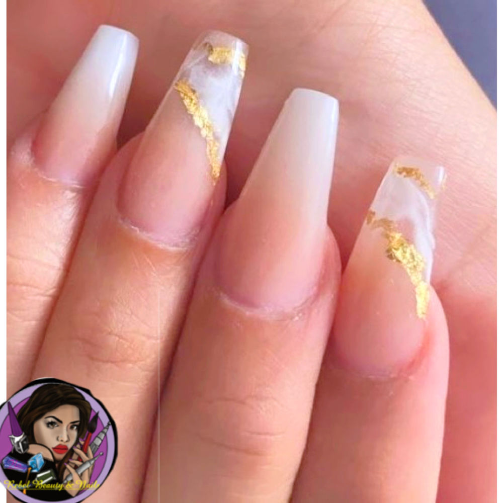 Ombre Fullset With Design