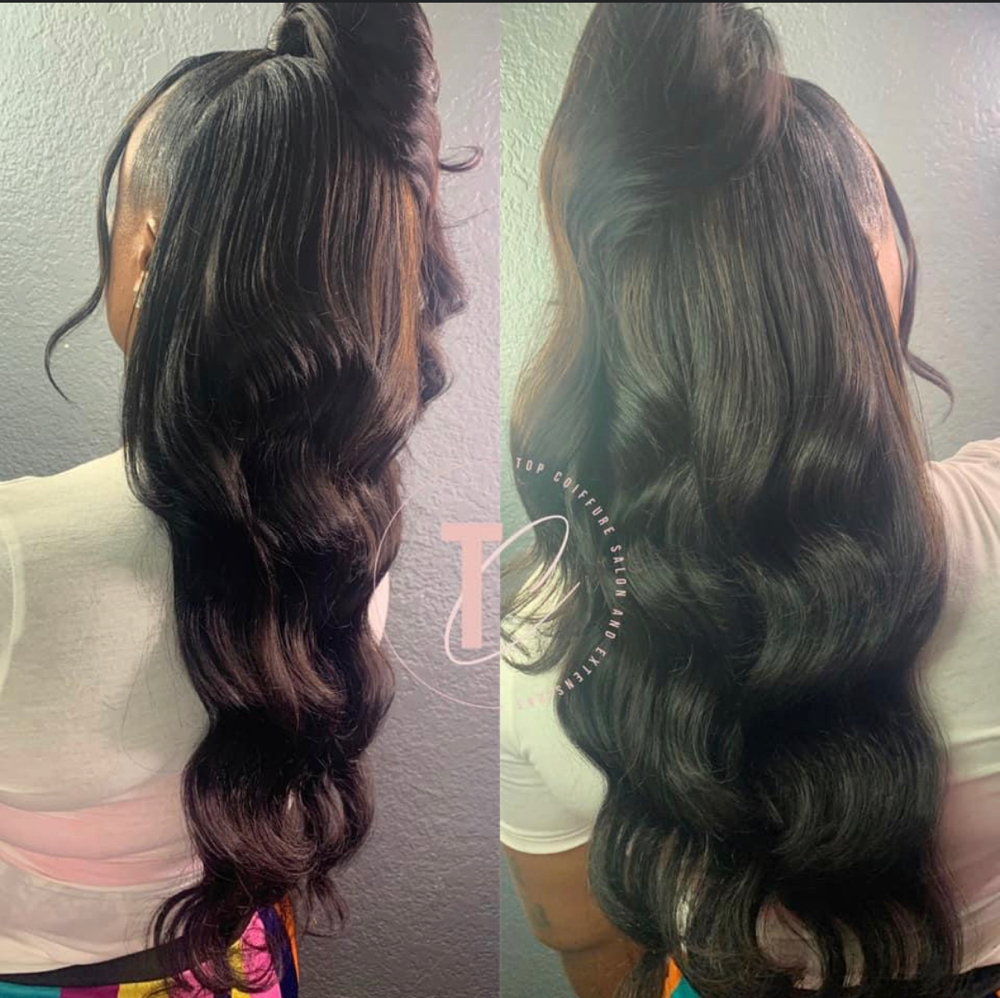 Half Up Half Down Quickweaved