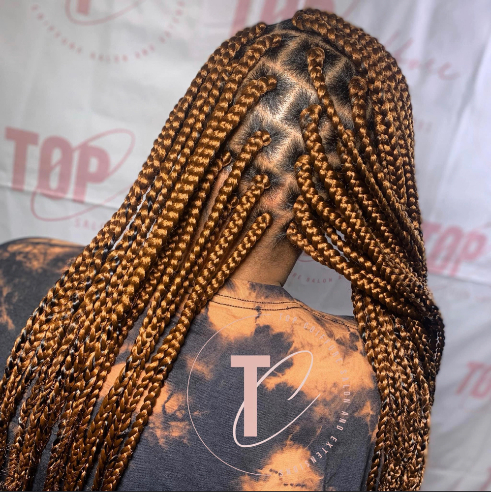 Large/Waist Length Box Braids