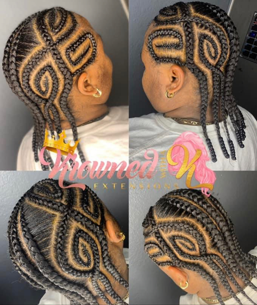 Male Braid Sets Full head