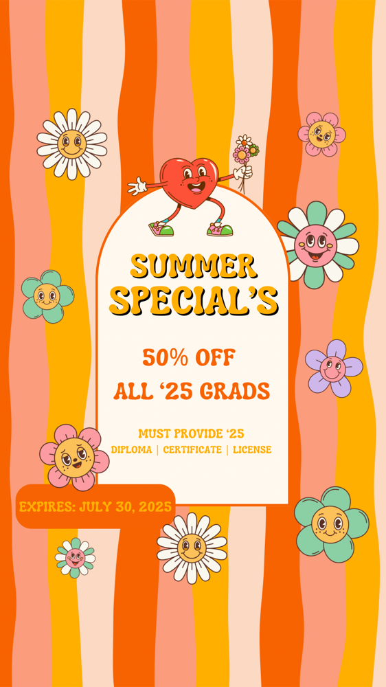 50% Off | ALL 2025 Graduates đ