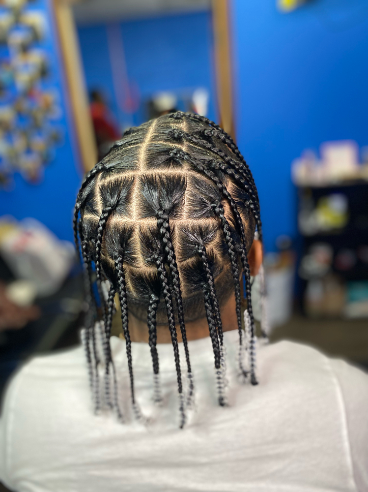 Mens Block Braids at Pretty Pristine in Oklahoma City, OK