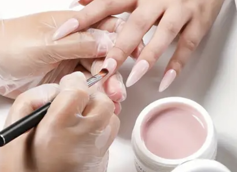 Pink UV Gel Fill in