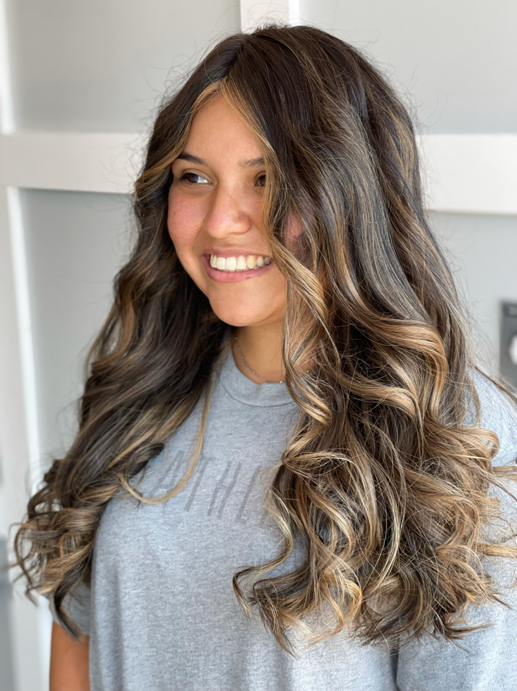 Reverse Balayage Cut Included