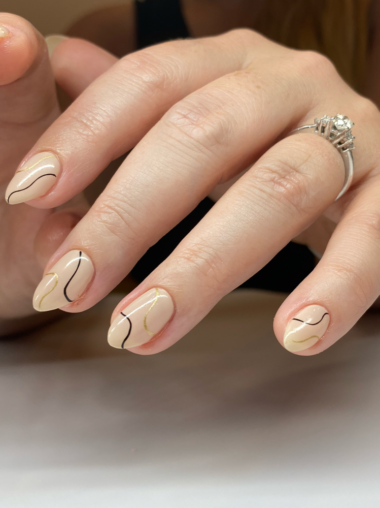 Simple Nail Art w/ Removal