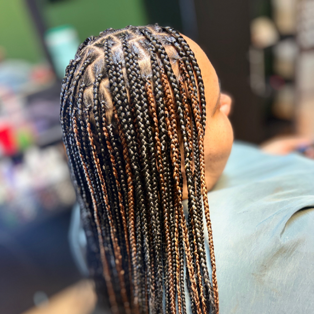 Small knotless Braids at DeeStylist in Bryant, AR