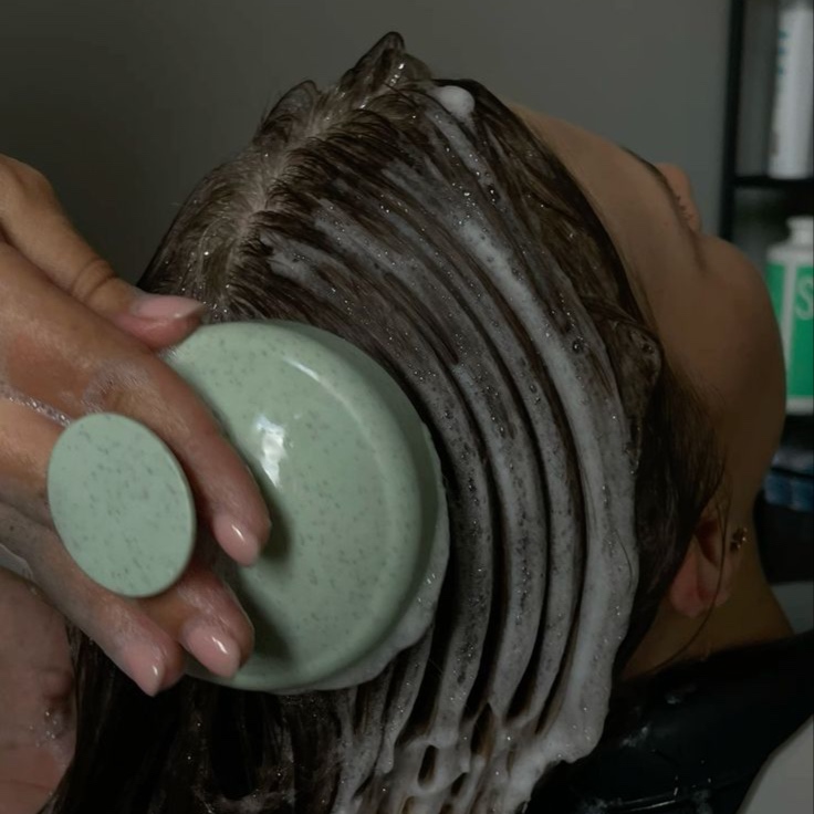 Scalp exfoliation treatment at Willa Salon & Spa in Owatonna, MN