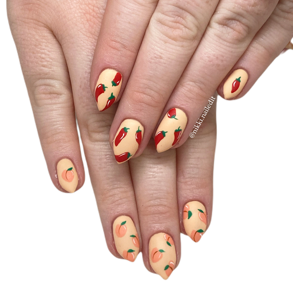 Hard Gel Full Set - Short