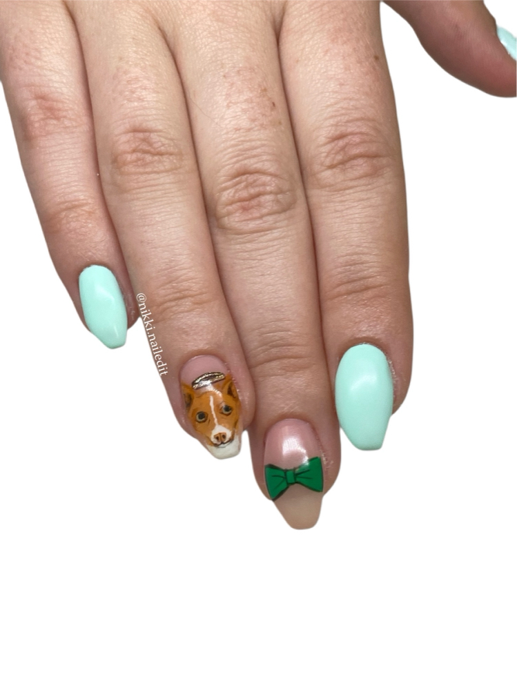 Hard Gel Full Set - Medium