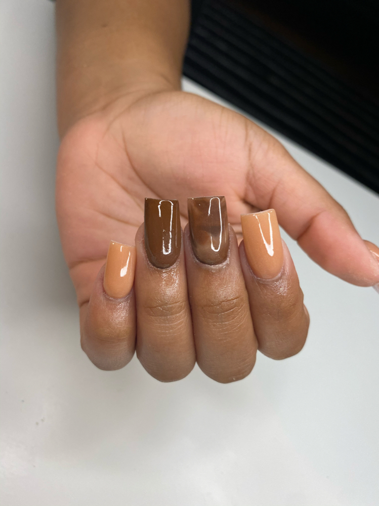 2 Colored Acrylic Fullset
