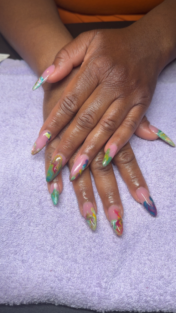 Marble Nail Art