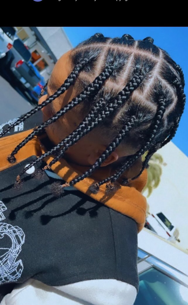 Natural Box Braids (NO HAIR ADDED)