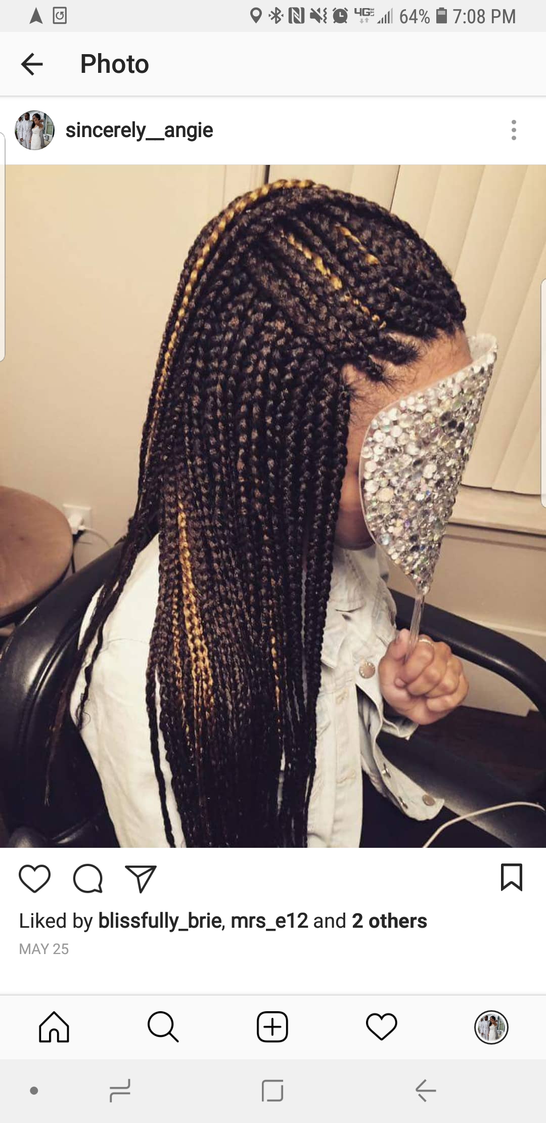 Small Waist Lngth Box Braids