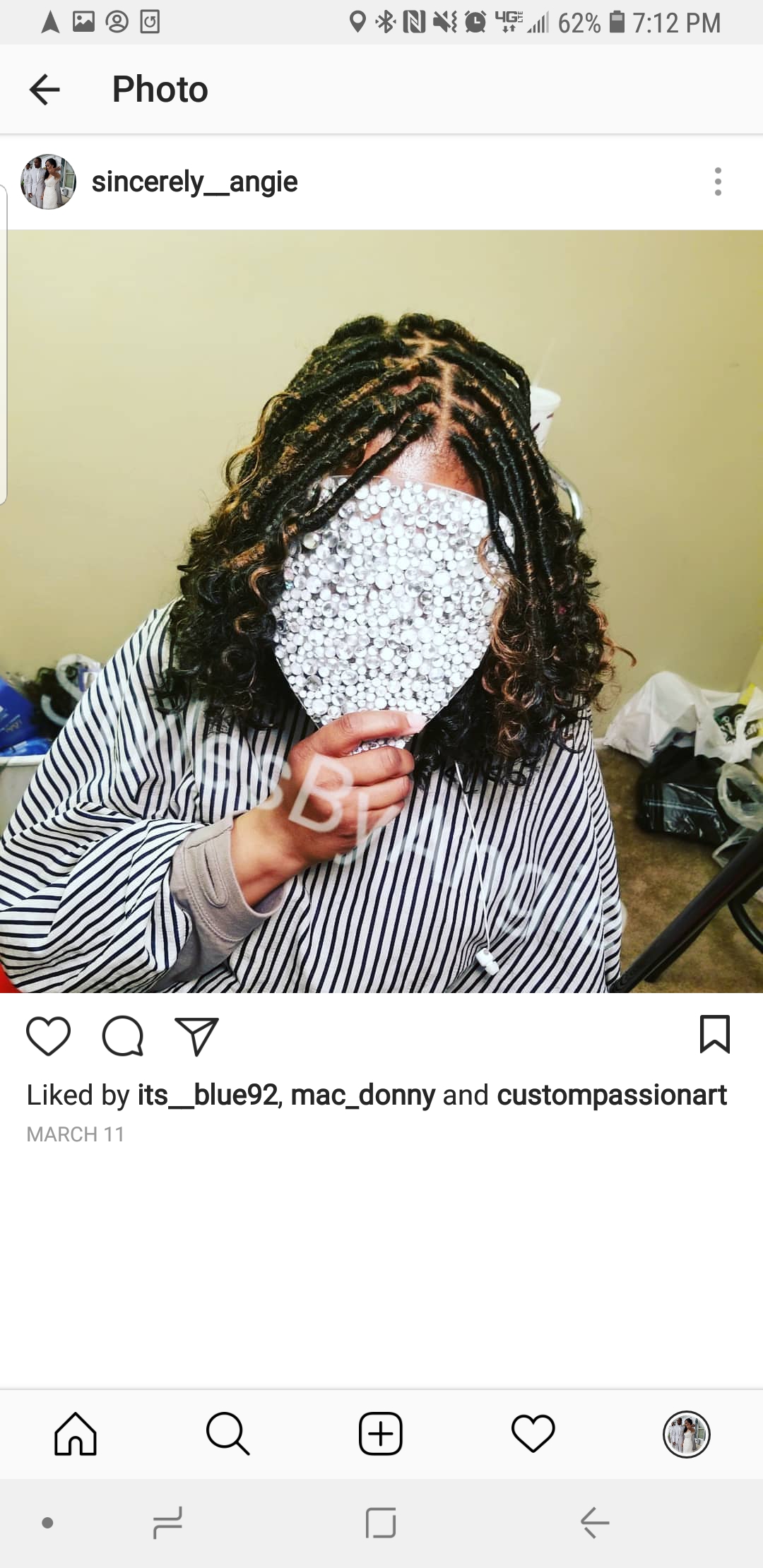Short Lngth Goddess Locs Sm/Med
