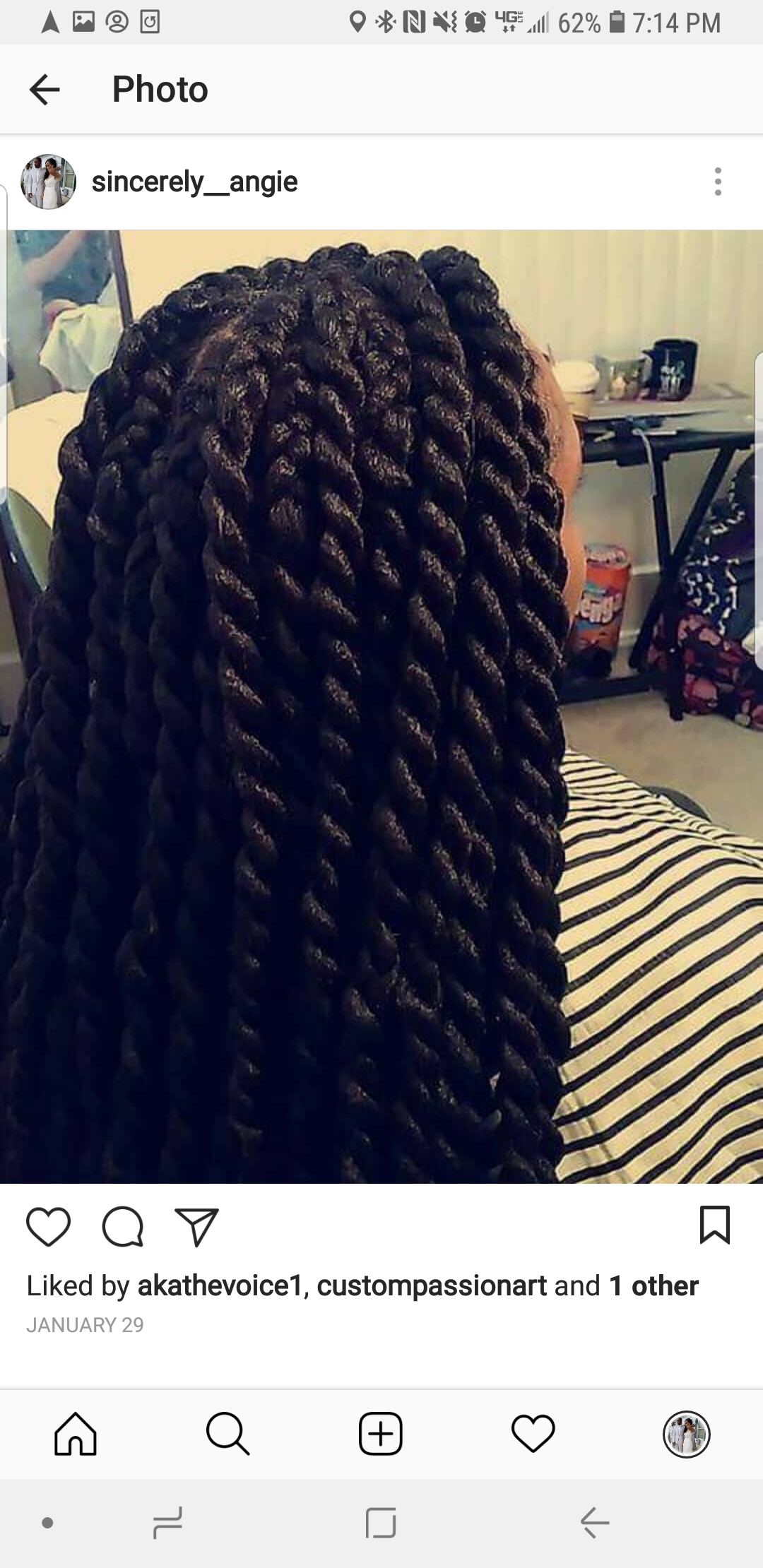 Waist Length Havana Twist