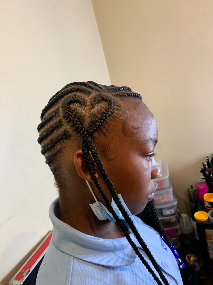 Kids Lemonade Braids