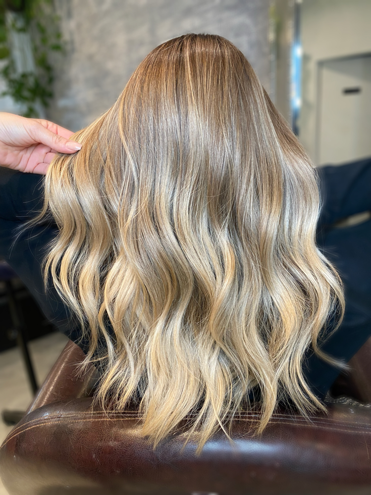Full Head Custom Blonding