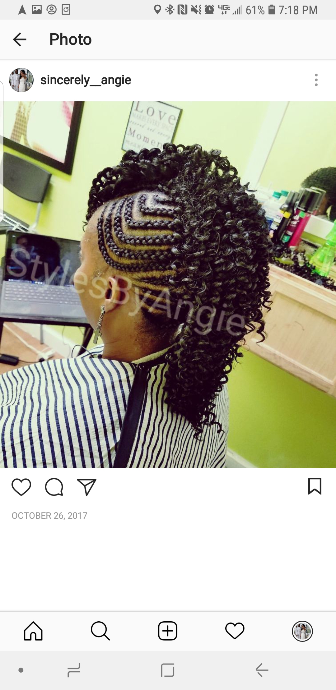 Moehalk  With Crochet/Sew In Middle