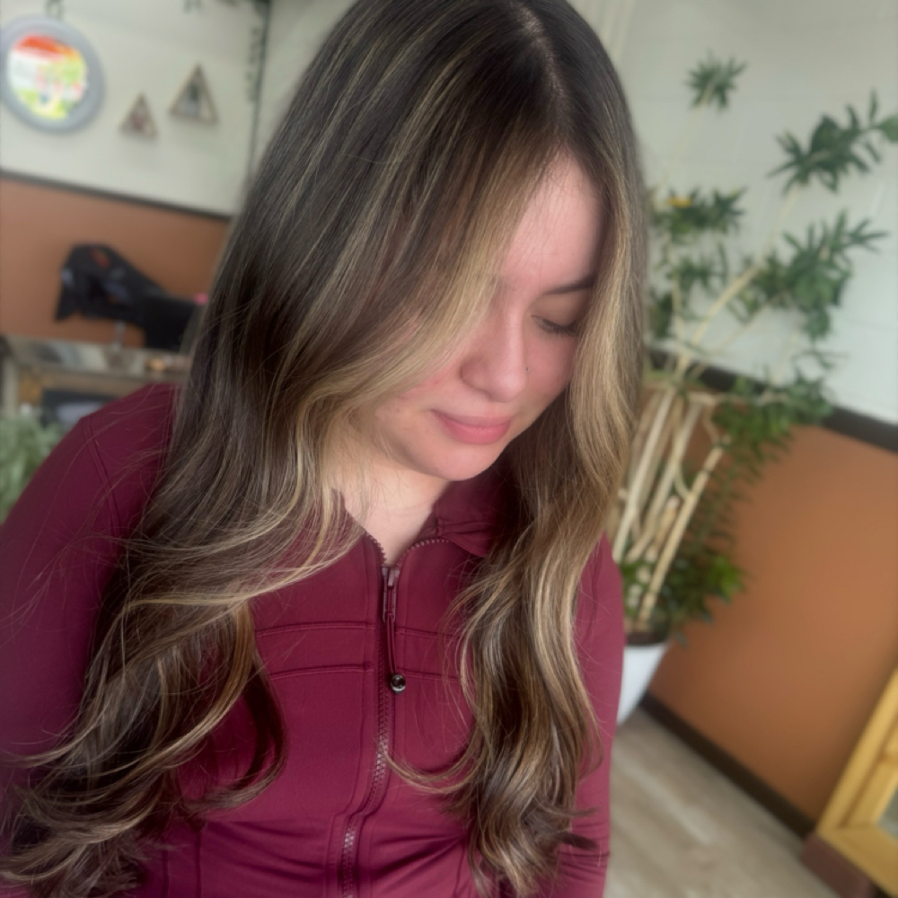 Partial Highlight Custom Service at Hair.by.nelly in Columbus, IN