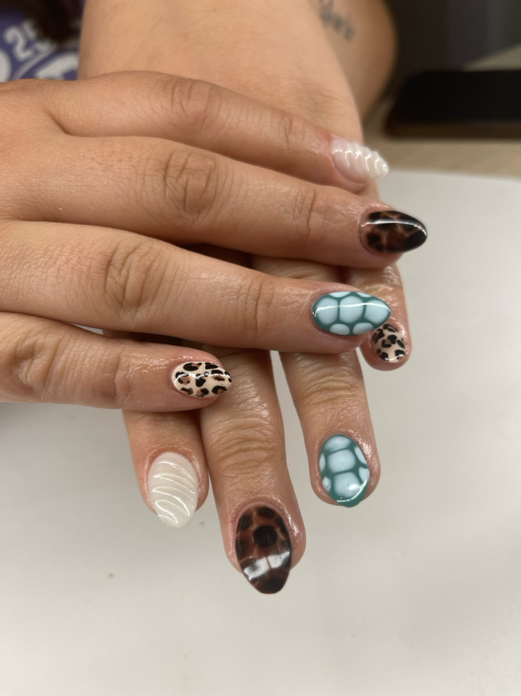 Gel Manicure at Mane Rituals in Hastings, MI