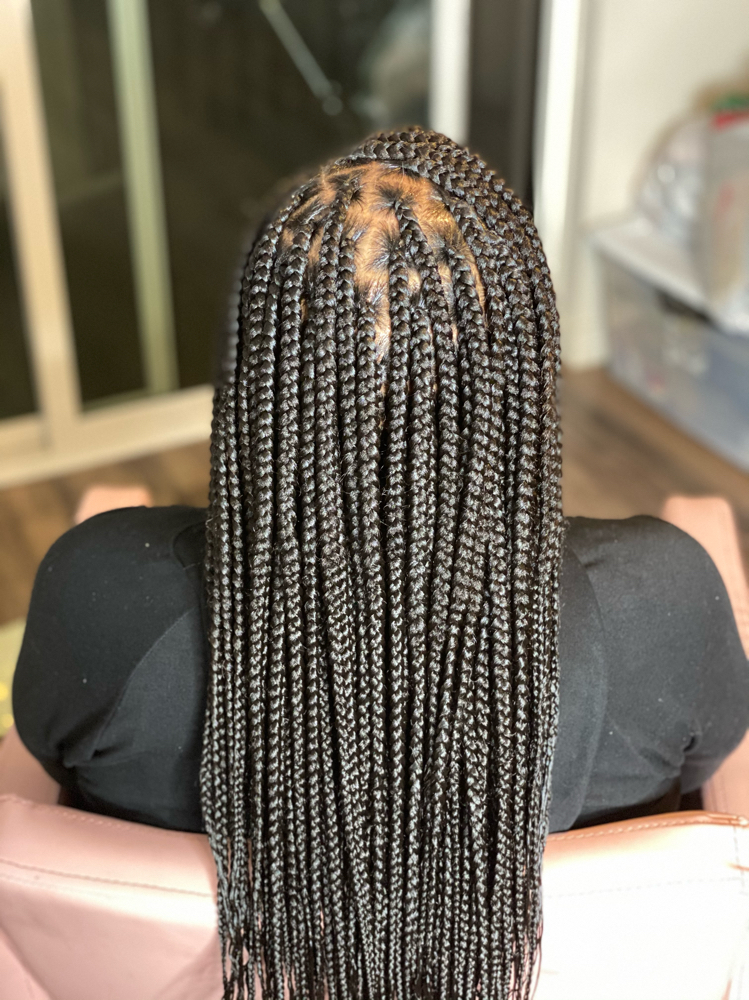Knotless Touch Up.