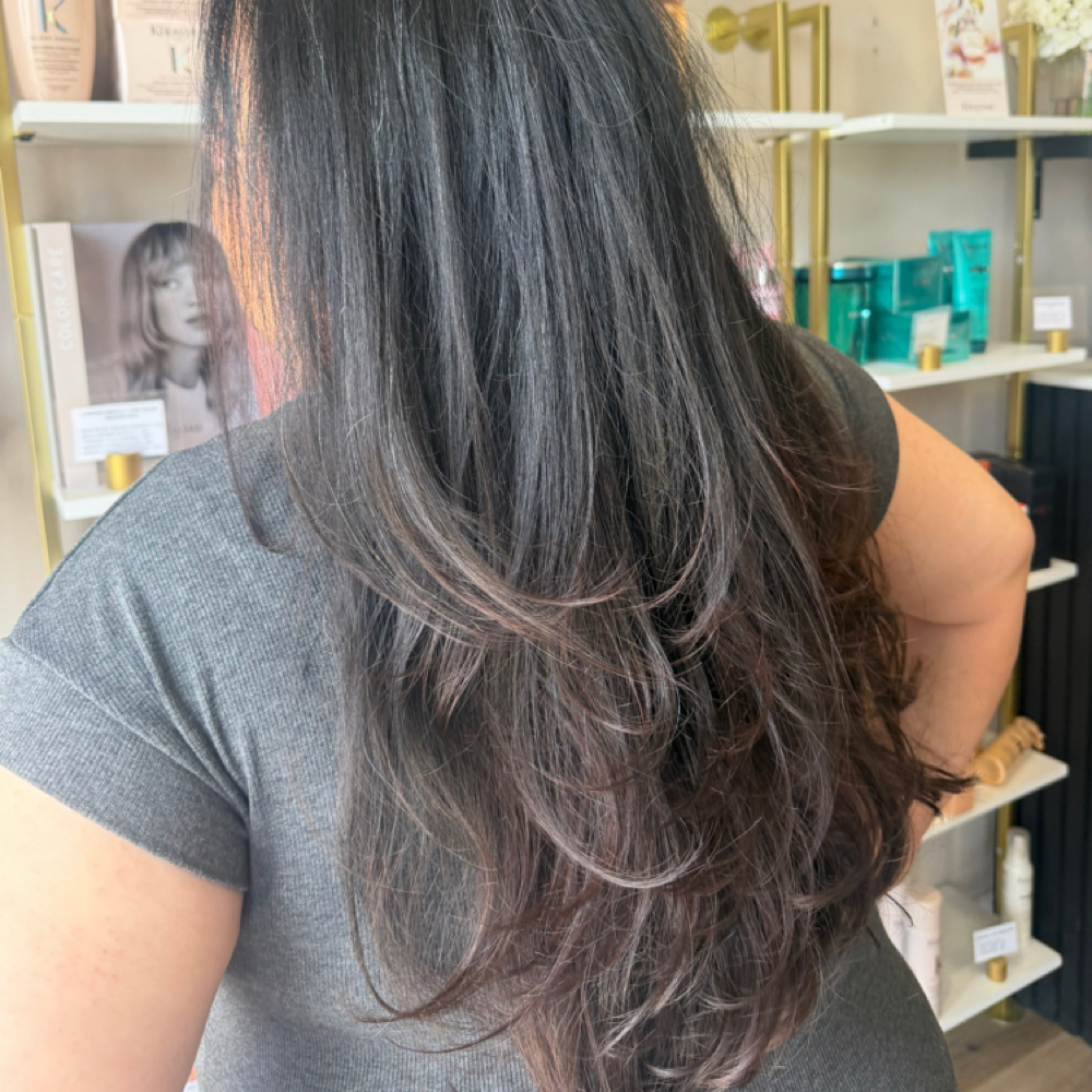 Blowout at Crystal Rose Beauty in Pearland, TX