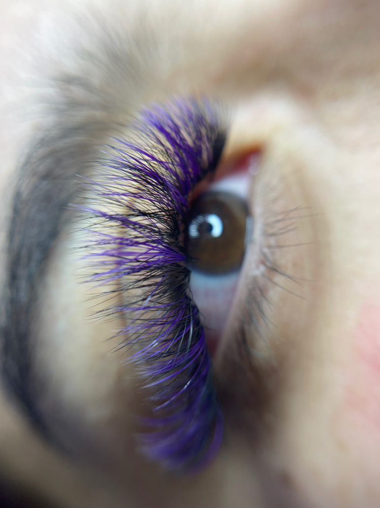 Colored Lashes (ADD ON)