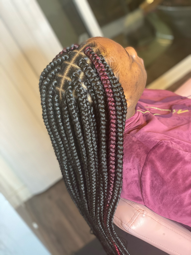Med/lrg Box Braids