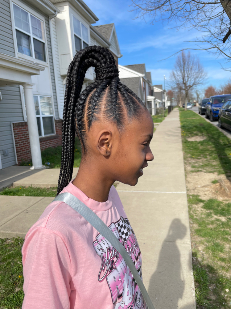 Kids Style (Ages 13 & Under) at Private Paradise House of Braids & Esthetics in Pittsburgh, PA