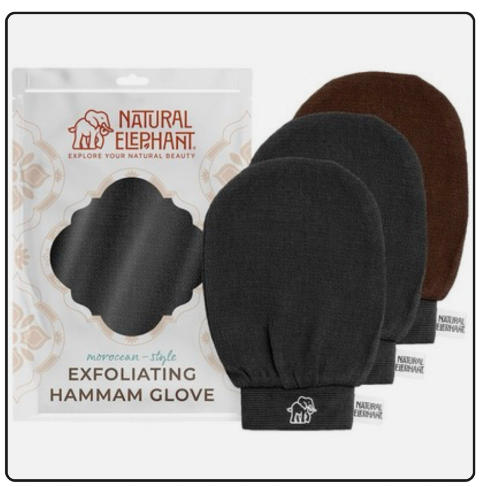 Exfoliating Mitt (Black Or Brown) at Polish & Glow Co. in Paris, TN
