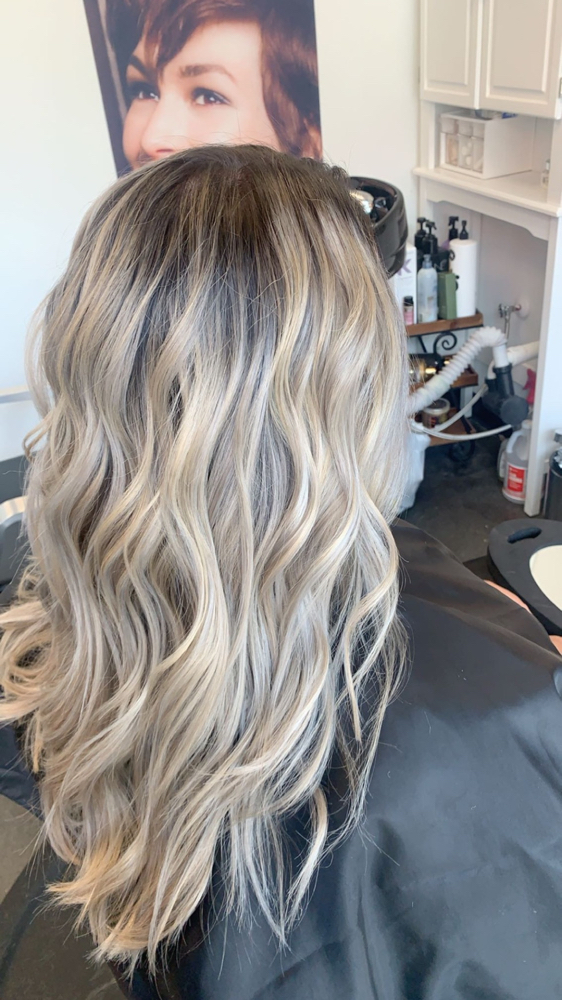 Balayage And Haircut