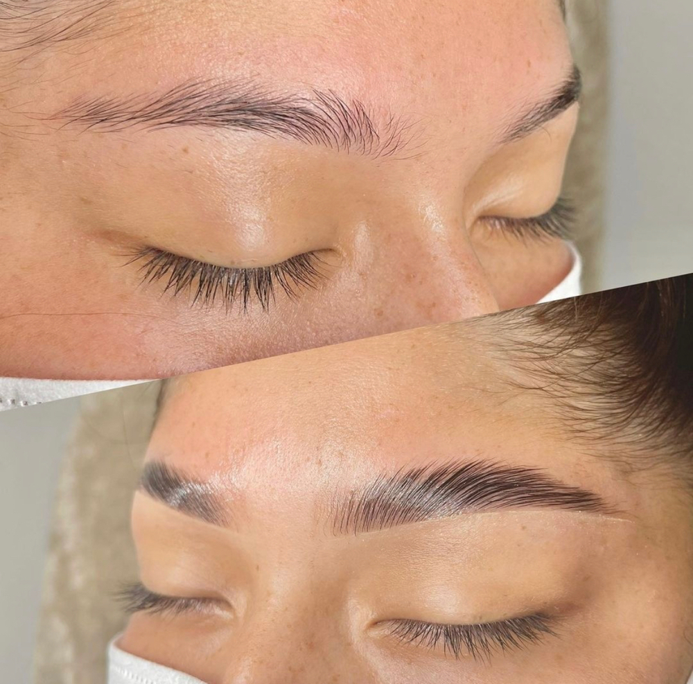 Brow Lamination + Tinting