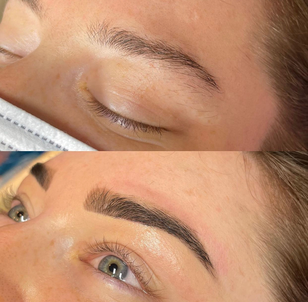 Brow Lamination+Tint+Threading
