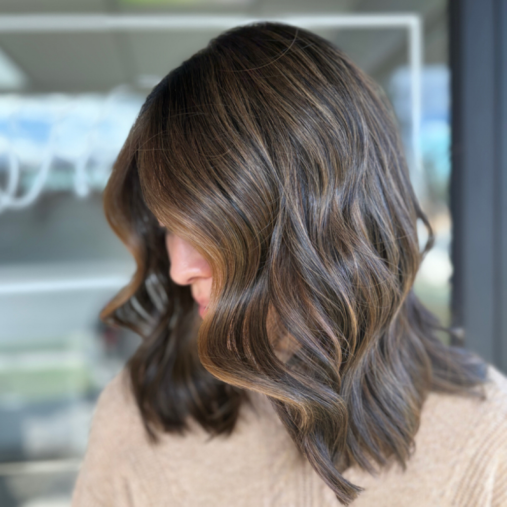 Full Highlight/Balayage at Christ and Cosmetology in Fresno, CA